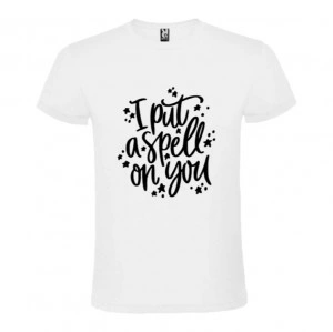 Tricou femei I Put a Spell on You alb