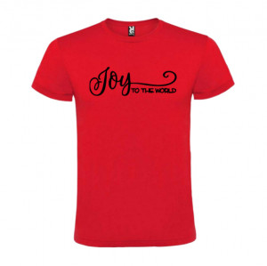 Tricou Joy to the World roșu