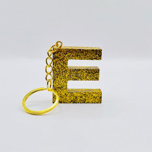 Breloc personalizat hand-made din rasina epoxidica Let's Sparkle!