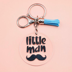 Breloc Little Man minimalist