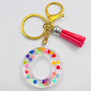 Breloc Rainbow Hearts