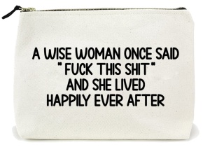 Mini tote bag A Wise Woman