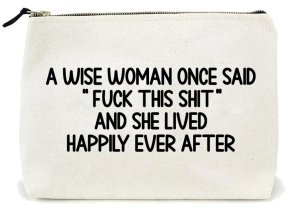 Mini tote bag A Wise Woman