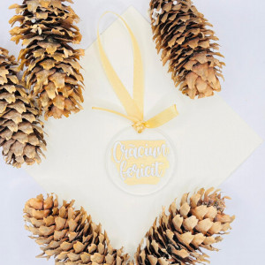 Ornament de brad Crăciun fericit