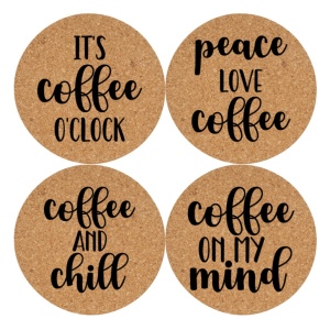 Set coastere Coffee O’Clock