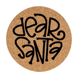 Set coastere Dear Santa