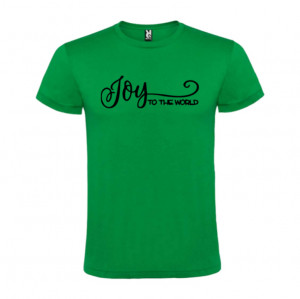 Tricou Joy to the World verde