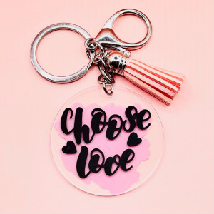 Breloc Choose Love