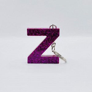 Breloc personalizat hand-made din rasina epoxidica Let's Sparkle!