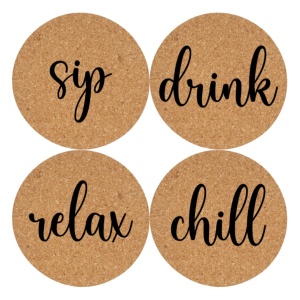 Set coastere Chill & Sip