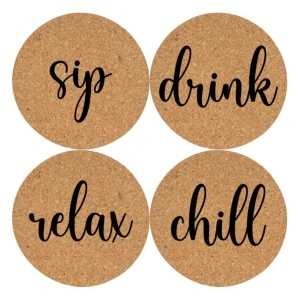 Set coastere Chill & Sip
