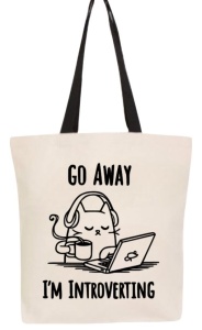 Tote bag I’m Introverting