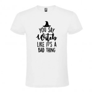 Tricou femei Bad Thing alb