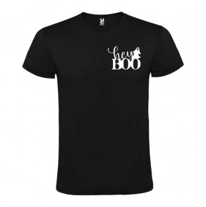 Tricou femei Hey, Boo negru