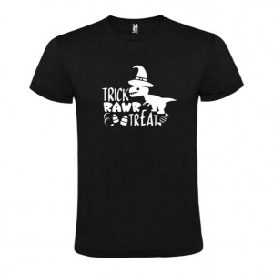 Tricou unisex Trick Rawr Treat negru