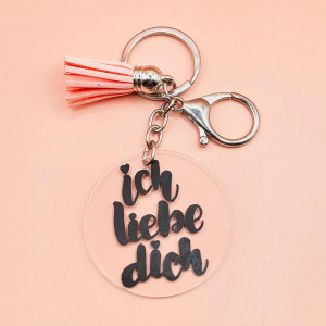 Breloc Ich Liebe Dich minimalist