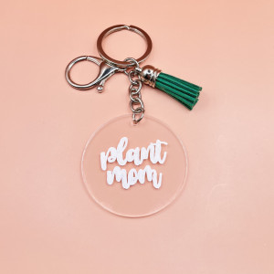 Breloc Plant Mom minimalist