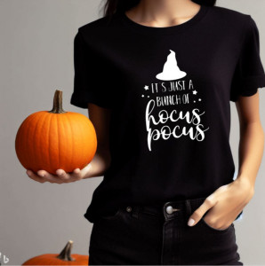 Tricou femei A Bunch of Hocus Pocus negru