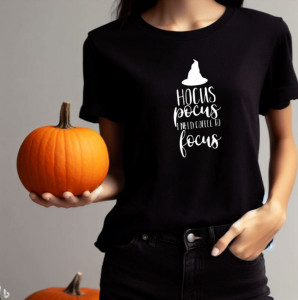 Tricou femei I Need Coffee to Focus negru
