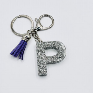 Breloc personalizat hand-made din rasina epoxidica Let's Sparkle!