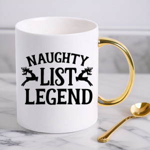 Cană Naughty List Legend