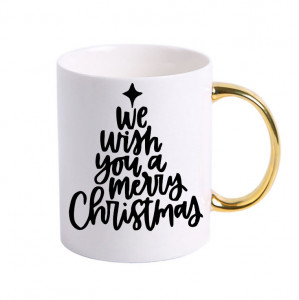 Cană We Wish You a Merry Christmas