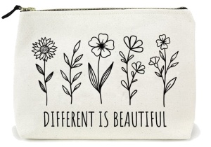 Mini tote bag Different Is Beautiful