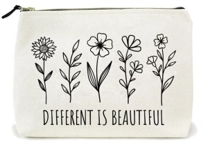 Mini tote bag Different Is Beautiful
