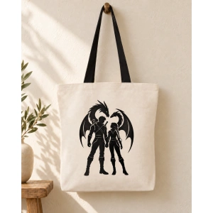 Tote bag Rhysand & Feyre - Img 2