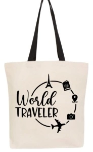 Tote bag World Traveler