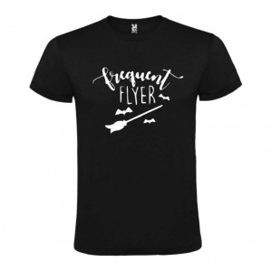 Tricou femei Frequent Flyer negru