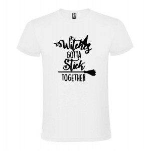 Tricou femei Stick Together alb