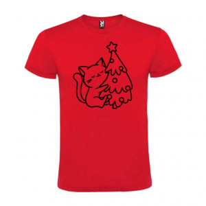 Tricou Pisică roșu