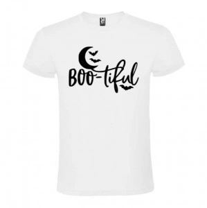 Tricou unisex Boo-tiful alb