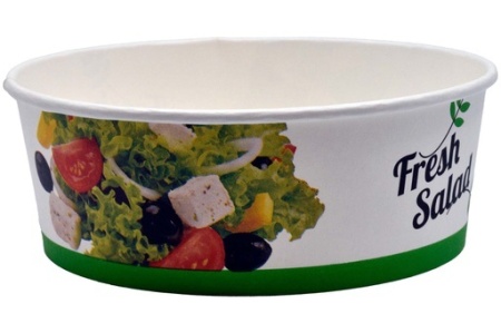 Bol salata 1100 ml color, 50 buc/set