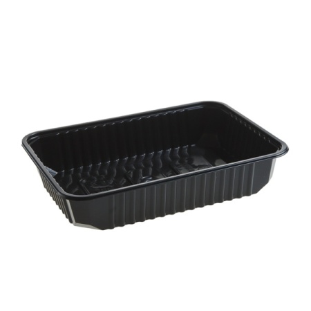 Caserole meniu 500 cc ,PP, negru , 132×180 mm,600buc, 12set