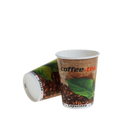 Pahare 7 oz Carton +PE , VENDING ,180 ml, kraft , D70mm , h 79 mm, 20 set, 1000 buc