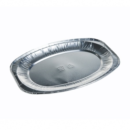 Platouri ovale 550G aluminiu, 540x362,50 buc, 5 set