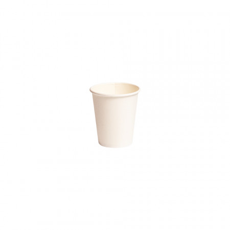 Set 50 buc Pahar Carton 4 OZ Alb