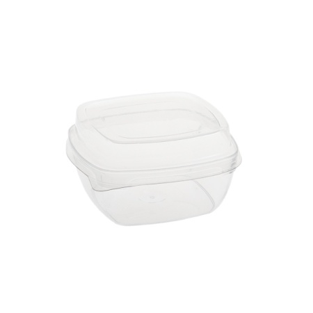 Capace patrate LD D11 penrtu SB D11,PET,transparent,110×110 mm,576 buc,12 set