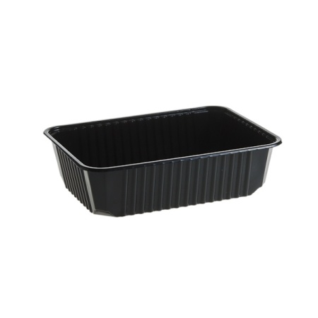 Caserole meniu 750 cc,PP, negru ,132×180 mm,600buc,12 set