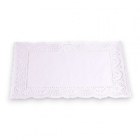 Set 100 buc Dantela hartie, 21X27 cm