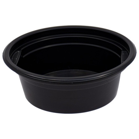 Bol termosudabil negru 360 cc, 50 buc/set