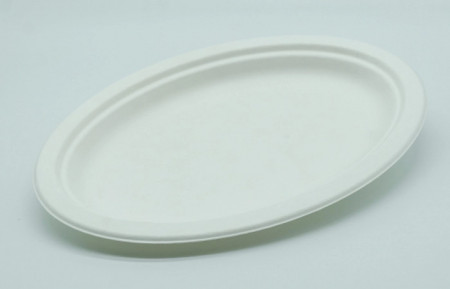Set 50 buc Farfurie Ovala Trestie 26x20 cm