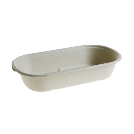 Cutii meniu Bio 850 ml TAB-850, trestie de zahar, alb,195×116 mm,500 buc,10 set