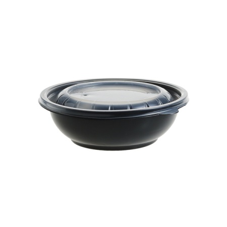 Capace pentru caserole rotunde 500cc/750cc FT724 ,PP ,transparent, D180 mm, 300 buc,6set