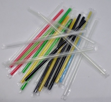 Paie reutilizabile jumbo drepte colorate ai 240 x7 mm, 5000 buc