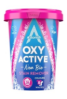 625g Pudra pentru curățarea petelor – Oxy Active Non Bio - Astonish
