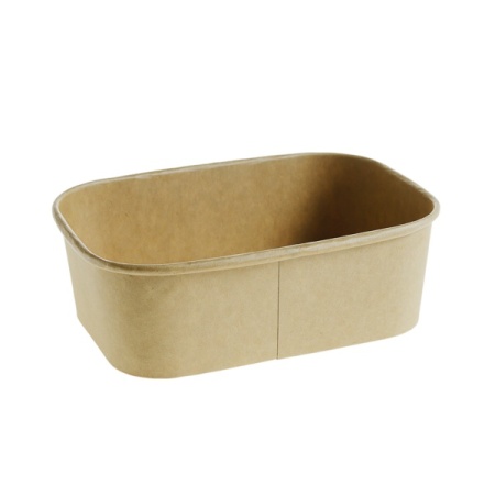 Cutii meniu 750 ml JH-R-750B, carton, kraft,168*120*55 mm, 300 buc,6 set