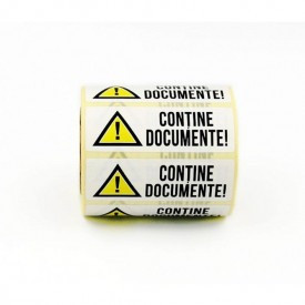 Rola 500buc etichete "DOCUMENTE" 75mm x 25mm, autoadezive